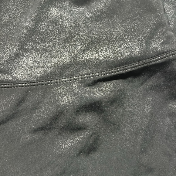 Rachel Zoe Faux Leather Leggings Womens S Black Control Top High Waist Stretch - Picture 4 of 7